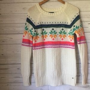 American Eagle Jegging Sweater Thick Knit Colorful